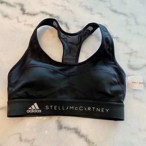 Adidas by Stella McCartney Essentials Sports Bra - Black/ XS